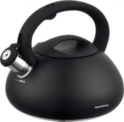Klausberg 7368 - Fluitketel - Zwart - 2.7 Liter