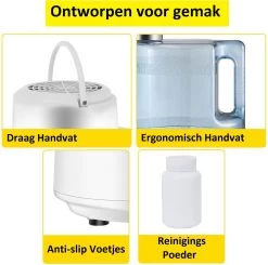 Vevor Destilleerapparaat- Destilleerketel - Water Destilleerder - 4L - Maak Zelf Gedestilleerd Water - Puur Water -Bol Waterkoker Winkel 1200x1191 1