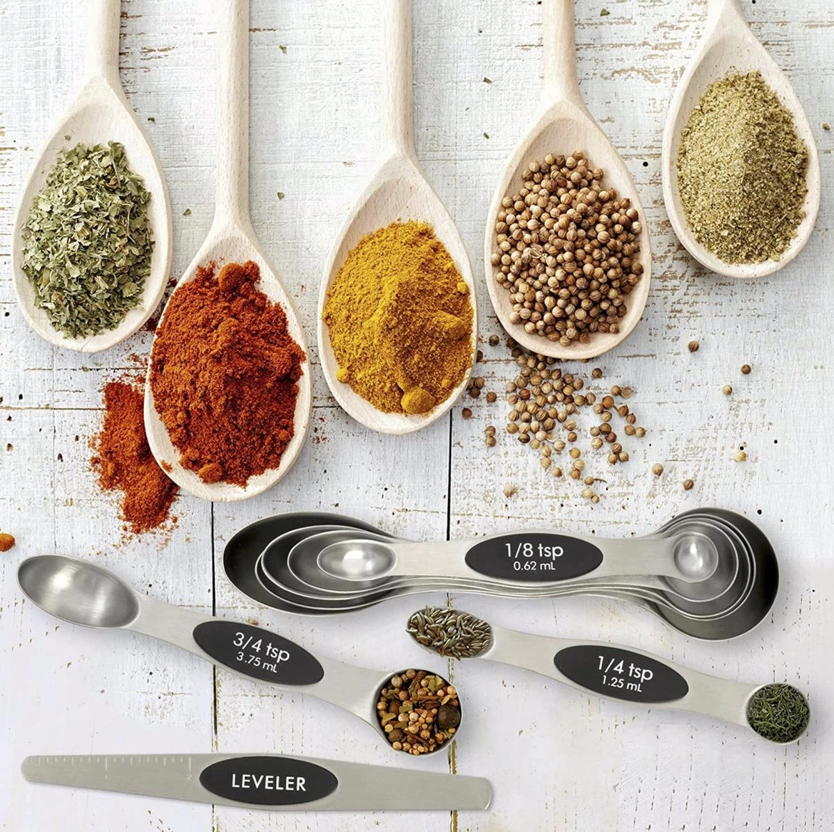 8-Delige Magnetische maatlepel set RVS - Measuring cups and spoons - Maatschepjes - Vast & vloeibaar 8-Delige Magnetische Maatlepel Set RVS - Measuring Cups And Spoons - Maatschepjes - Vast & Vloeibaar -Bol Waterkoker Winkel 1200x1197 11