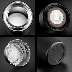 Thermosfles 500 Ml - Met Thee Filter - Mat Zwart 10 Thermosfles 500 Ml - Met Thee Filter - Mat Zwart -Bol Waterkoker Winkel 1200x1198 10