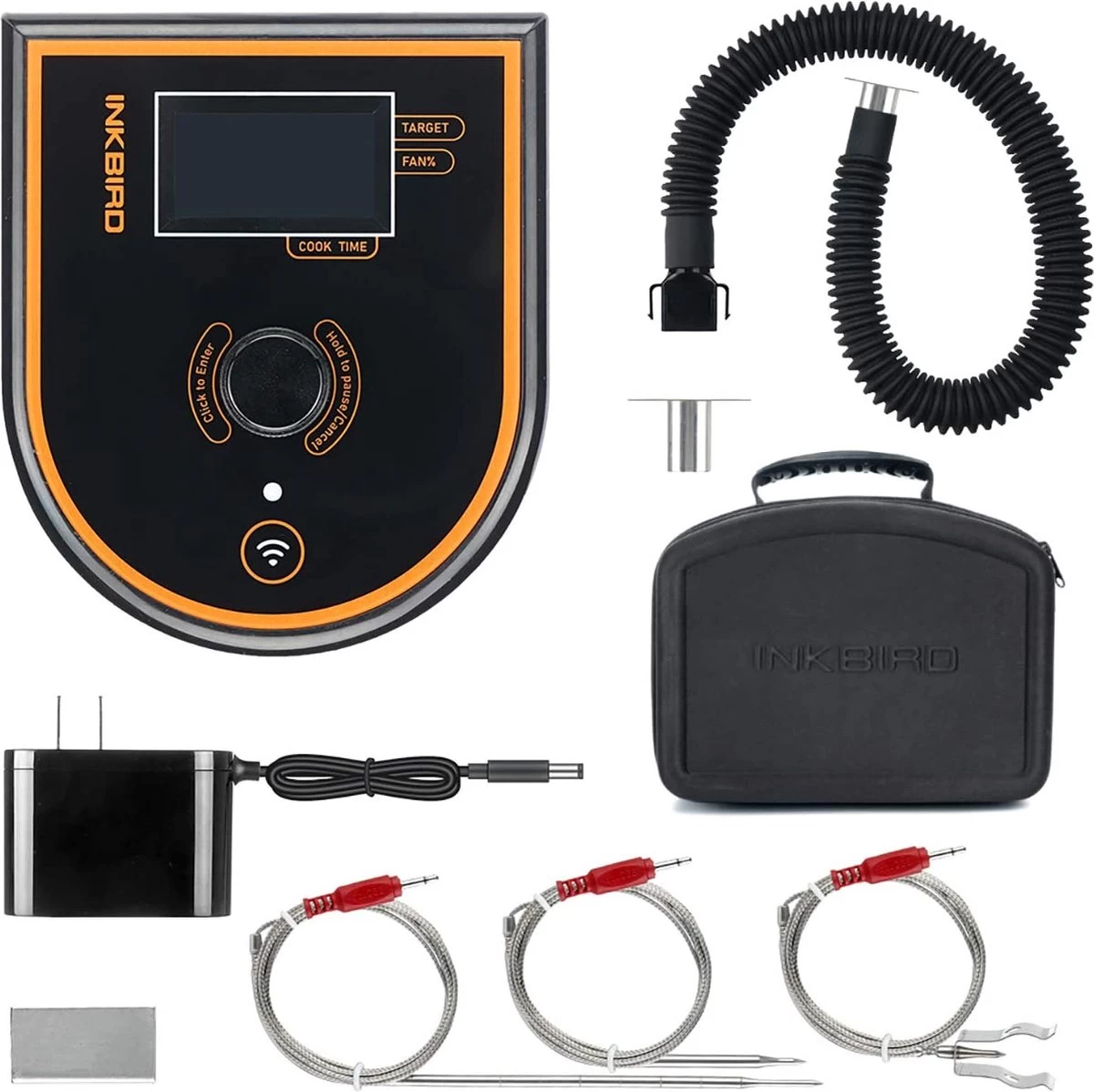 INKBIRD ISC-007BW EU Automatische voedselthermometer voor Big Green Egg, Kamado Joe, Meater, Weber, Primo, Vision Grill, Akorn Kamado, Smoker Controller EU INKBIRD ISC-007BW EU Automatische Voedselthermometer Voor Big Green Egg, Kamado Joe, Meater, Weber, Primo, Vision Grill, Akorn Kamado, Smoker Controller EU -Bol Waterkoker Winkel 1200x1198 23