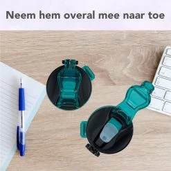 Seniq Motivatie Waterfles - 1 Liter - Drinkfles Met Tijdmarkering - Rietje - Groen Paars -Bol Waterkoker Winkel 1200x1198 34