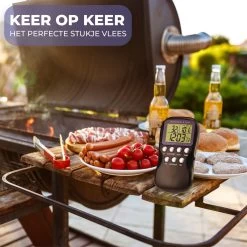 Seidon® Digitale Vleesthermometer Set – BBQ- En Oventhermometer – 0°C Tot 300°C – Kernthermometer Met 1 Sonde – Suikerthermometer - Kookthermometer 7 Seidon® Digitale Vleesthermometer Set – BBQ- En Oventhermometer – 0°C Tot 300°C – Kernthermometer Met 1 Sonde – Suikerthermometer - Kookthermometer -Bol Waterkoker Winkel 1200x1199 3
