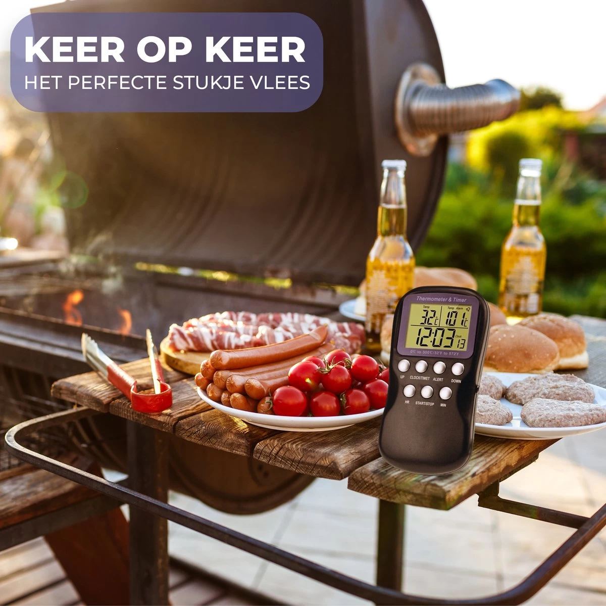 Seidon® Digitale Vleesthermometer Set – BBQ- en Oventhermometer – 0°C tot 300°C – Kernthermometer met 1 Sonde – Suikerthermometer - Kookthermometer Seidon® Digitale Vleesthermometer Set – BBQ- En Oventhermometer – 0°C Tot 300°C – Kernthermometer Met 1 Sonde – Suikerthermometer - Kookthermometer -Bol Waterkoker Winkel 1200x1199 3