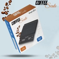 WeighJo Koffie Weegschaal - Digitale Keukenweegschaal - Precisieweegschaal - Barista -Bol Waterkoker Winkel 1200x1199 9