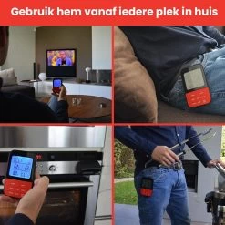 Vleesthermometer Draadloos Met Timer - BBQ Thermometer – Kernthermometer – Suikerthermometer – Keukenthermometer -Bol Waterkoker Winkel 1200x1200 1010