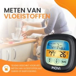 Movi® Mini+ Vleesthermometer - Bbq Thermometer – Kamado - Oventhermometer - Vleesthermometer Draadloos – Keukenthermometer - Suikerthermometer - Vloeistofthermometer – Barbecue Accessoires - Inclusief E-Book - Kookwekker - -Bol Waterkoker Winkel 1200x1200 1033