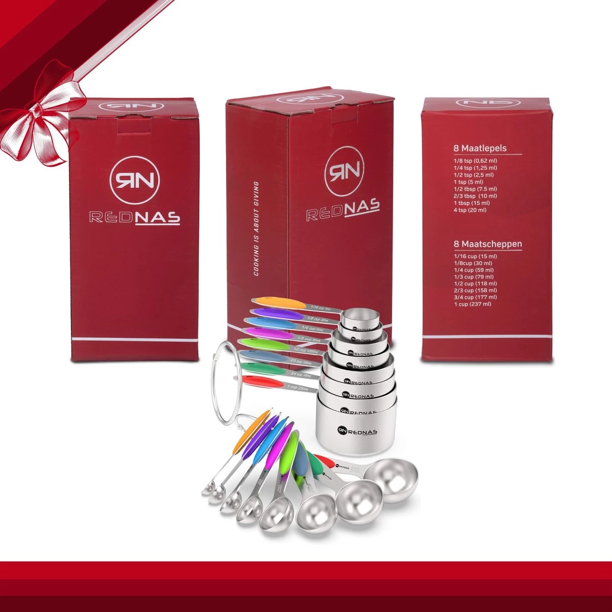 Rednas XXL Maatlepel/Maatbeker-set - 16-delig - Measuring Cups Spoons - Maatschep Set Rednas XXL Maatlepel/Maatbeker-set - 16-delig - Measuring Cups Spoons - Maatschep Set -Bol Waterkoker Winkel 1200x1200 1051