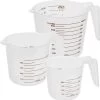 Keuken Artikelen Maatbekers Set Van 3 Stuks 250-500-1000 ML
