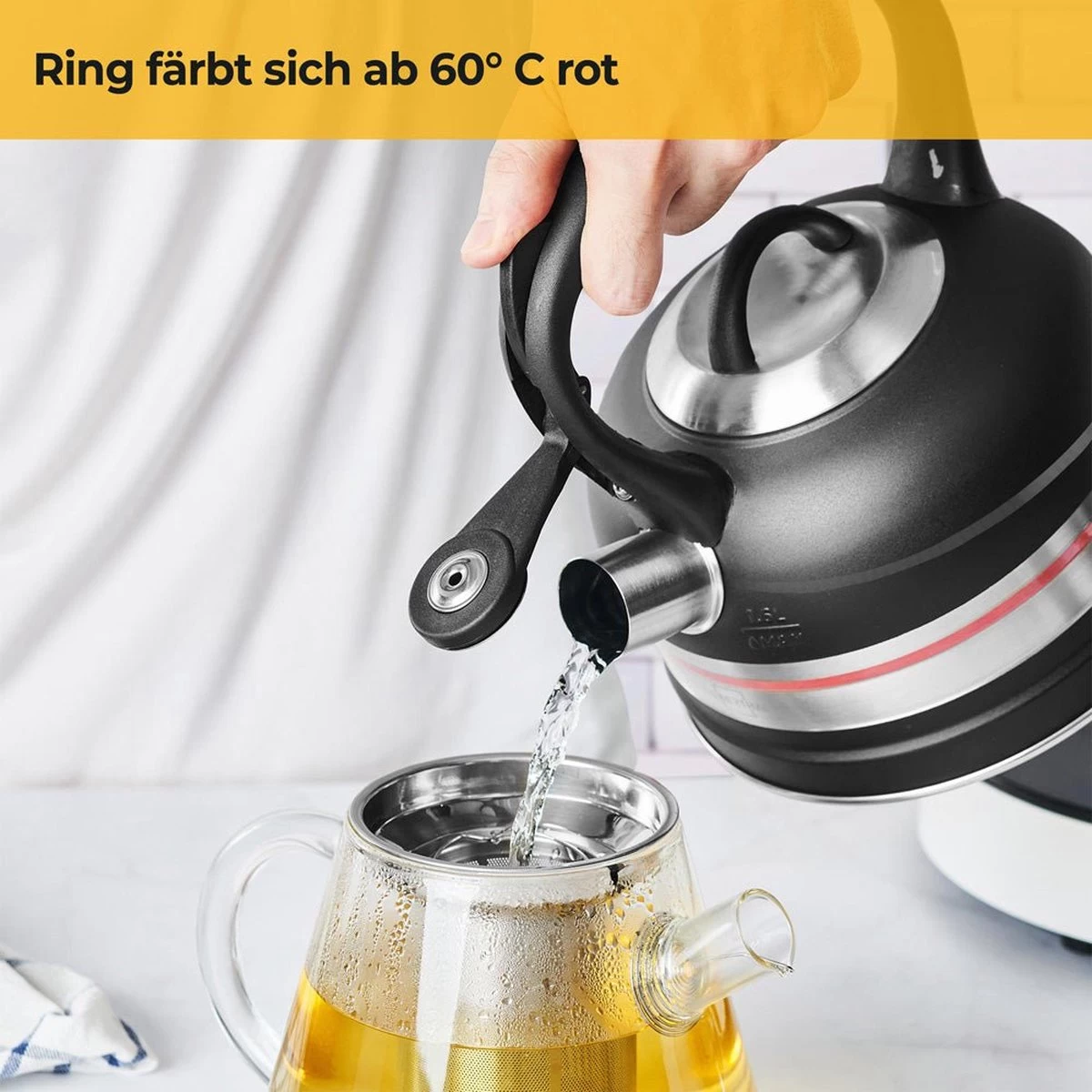 SILBERTHAL - Waterkoker - alle soorten fornuizen, ook inductie - RVS - 1,6 liter - zwart SILBERTHAL - Waterkoker - Alle Soorten Fornuizen, Ook Inductie - RVS - 1,6 Liter - Zwart -Bol Waterkoker Winkel 1200x1200 1103