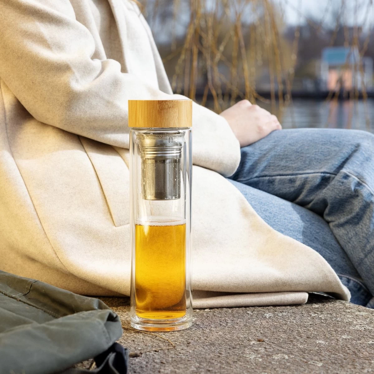 Navaris glazen theefles met filter - 500 ml - Waterfles van glas - Dubbelwandige drinkfles - Fles met bamboe dop, thee infuser en hoes Navaris Glazen Theefles Met Filter - 500 Ml - Waterfles Van Glas - Dubbelwandige Drinkfles - Fles Met Bamboe Dop, Thee Infuser En Hoes -Bol Waterkoker Winkel 1200x1200 1190