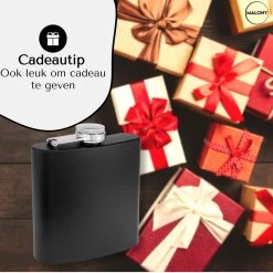 Malony® Luxe Heupfles - Veldfles - Flacon - Drinkfles - 180ML - RVS - Giftbox - Veiligheidssluiting - Zwart 8 Malony® Luxe Heupfles - Veldfles - Flacon - Drinkfles - 180ML - RVS - Giftbox - Veiligheidssluiting - Zwart -Bol Waterkoker Winkel 1200x1200 1219
