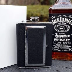 Merkloos RVS Heupfles Met Sigaretten Houder - Platvink - Sigaretten Houder - RVS Zakflacon - Zakfles - Drankfles - Drankflacon Heupflesje - Sigarettendoosje -Bol Waterkoker Winkel 1200x1200 1236