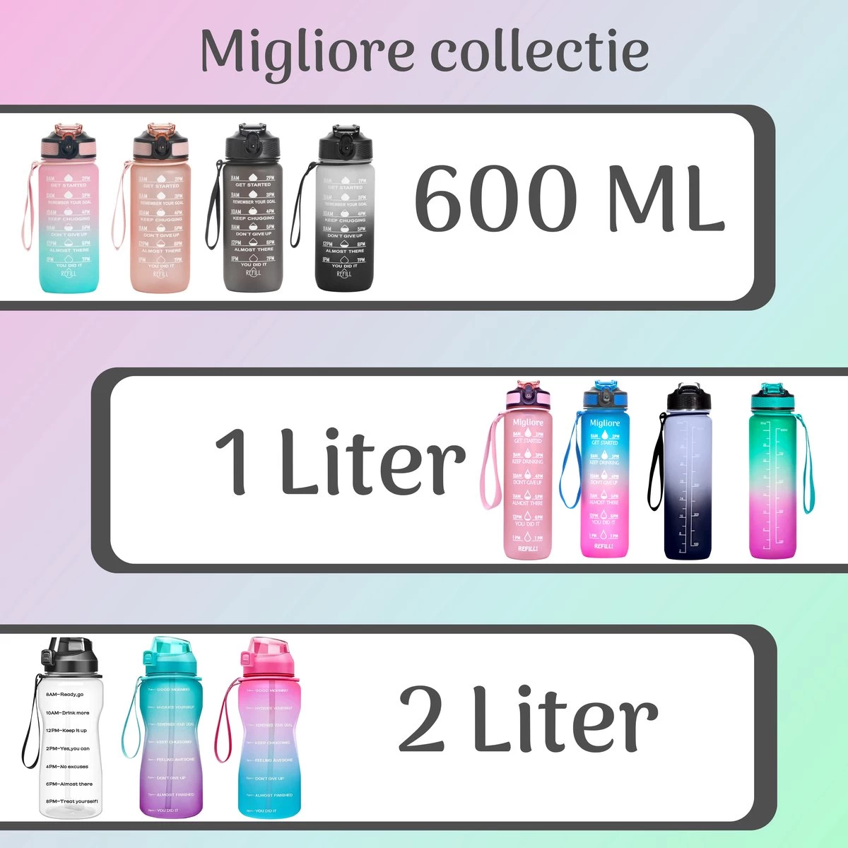 Migliore Drinkfles – Luxe Drinkfles Met Rietje – Waterfles 1 Liter – Water Bottle – Motivatie Waterfles met Tijdmarkeringen - Ook in 600 ml en 2 Liter Migliore Drinkfles – Luxe Drinkfles Met Rietje – Waterfles 1 Liter – Water Bottle – Motivatie Waterfles Met Tijdmarkeringen - Ook In 600 Ml En 2 Liter -Bol Waterkoker Winkel 1200x1200 1258