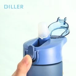 Diller Waterfles Met Rietje - Drinkfles - Handig Sluitsysteem - 750ml - Wit - Tritan & BPA-vrij -Bol Waterkoker Winkel 1200x1200 1294