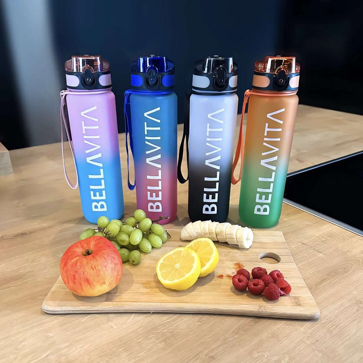 BELLAVITA Drinkfles - Blauw - Waterfles - Drinkfles volwassenen - Drinkfles kinderen - Drinkfles 1 liter - Fles - 1 liter - 1000ml - Tritan - Fruitfilter- BPA-vrij - 100% lekvrij BELLAVITA Drinkfles - Blauw - Waterfles - Drinkfles Volwassenen - Drinkfles Kinderen - Drinkfles 1 Liter - Fles - 1 Liter - 1000ml - Tritan - Fruitfilter- BPA-vrij - 100% Lekvrij -Bol Waterkoker Winkel 1200x1200 1303