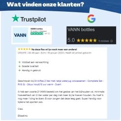 VANN Drinkfles 500 Ml Met Rietje Multifunctioneel - Waterfles Volwassenen - RVS Inclusief 3 Doppen - 24uur Koud/12 Uur Warm - Groen -Bol Waterkoker Winkel 1200x1200 1336