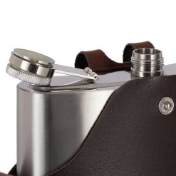 Relaxdays Platvink Edelstaal XXL - Heupfles 1,8 Liter - Zakflacon - Draagriem - Rvs Zilver -Bol Waterkoker Winkel 1200x1200 1360