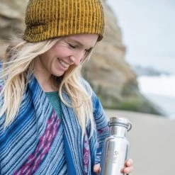 Klean Kanteen RVS Drinkfles 532ml Brushed Stainless (w/Bamboo Loop Cap) -Bol Waterkoker Winkel 1200x1200 1369