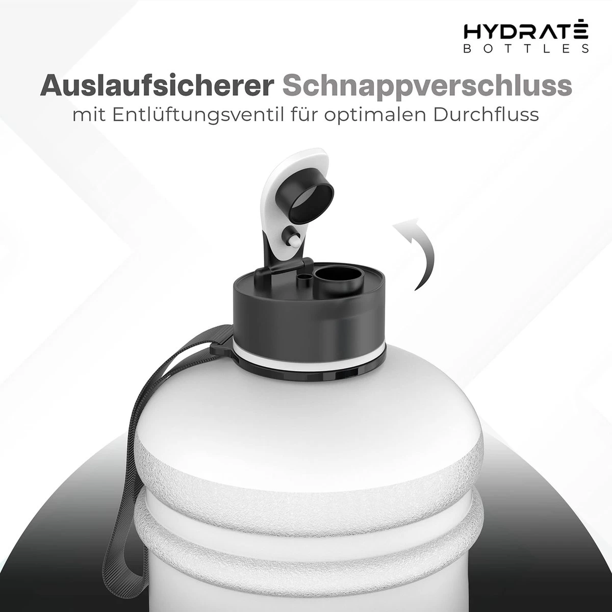 HYDRATE 2,2 liter sportwaterfles - duurzaam en extra sterk - BPA vrij - ideaal voor: Sportschool, dieet, bodybuilding, buitensport, wandelen en kantoor - Grote waterfles (mono). HYDRATE 2,2 Liter Sportwaterfles - Duurzaam En Extra Sterk - BPA Vrij - Ideaal Voor: Sportschool, Dieet, Bodybuilding, Buitensport, Wandelen En Kantoor - Grote Waterfles (mono). -Bol Waterkoker Winkel 1200x1200 1379
