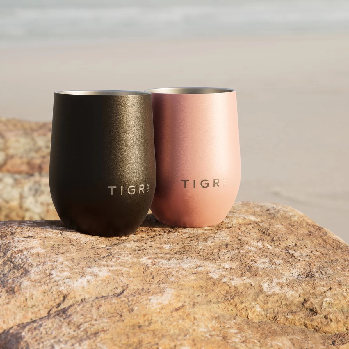 TIGR Cups - Drinkbekers - Thermosbekers - RVS - Set van 2 - 350ml - Zwart/Rosé Goud TIGR Cups - Drinkbekers - Thermosbekers - RVS - Set Van 2 - 350ml - Zwart/Rosé Goud -Bol Waterkoker Winkel 1200x1200 158