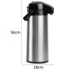 Basic Thermoskan Met Pomp - 1,8 Liter - RVS - Vaatwasserbestendig -Bol Waterkoker Winkel 1200x1200 161