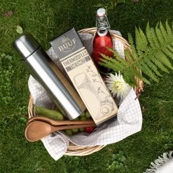 BUUF™️ Thermosfles 1 Liter - Isoleerfles - Thermosbeker - 24u/koud, 8u/warm - RVS - Zilver -Bol Waterkoker Winkel 1200x1200 280