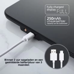 ALJEO Oplaadbare Digitale Precisie Keukenweegschaal - 1g Tot 10kg - Weegschaal Keuken - Tarra Functie - Incl Oplader - Gehard Glas - Zwart -Bol Waterkoker Winkel 1200x1200 341