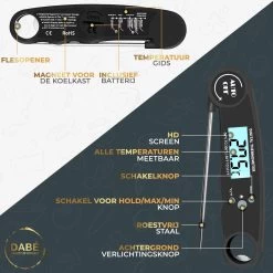 Dabé Draadloze Vleesthermometer - Keukenthermometer -Bol Waterkoker Winkel 1200x1200 371
