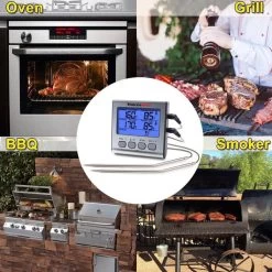 ThermoPro Dubbele Vleesthermometer Digitaal - BBQ Thermometer - Incl. Batterij -Bol Waterkoker Winkel 1200x1200 383