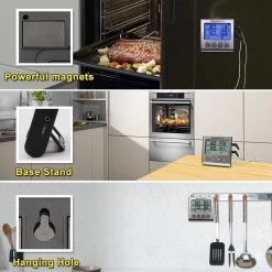 ThermoPro Dubbele Vleesthermometer Digitaal - BBQ Thermometer - Incl. Batterij -Bol Waterkoker Winkel 1200x1200 385