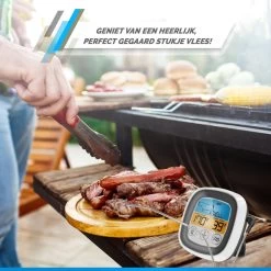 Mancor Digitale Vleesthermometer - Keukenthermometer - BBQ Thermometer - Oventhermometer -Bol Waterkoker Winkel 1200x1200 388