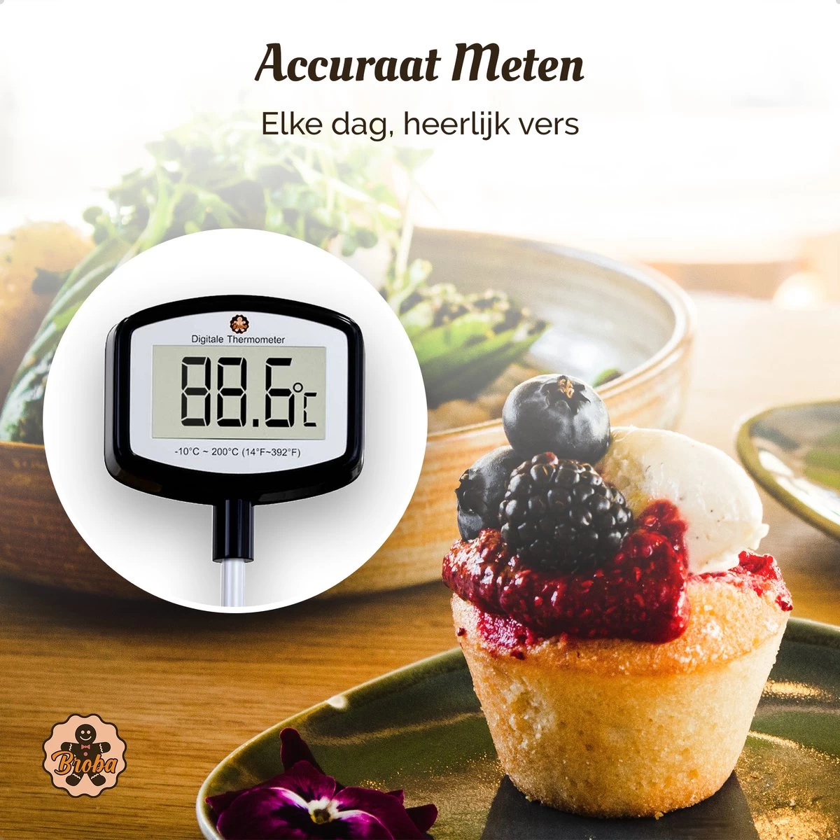 Suikerthermometer Digitaal – Kookthermometer – Vleesthermometer – Kerntemperatuurmeter – Draadloos – Thermometer ook geschikt voor Vlees, BBQ, Oven Suikerthermometer Digitaal – Kookthermometer – Vleesthermometer – Kerntemperatuurmeter – Draadloos – Thermometer Ook Geschikt Voor Vlees, BBQ, Oven -Bol Waterkoker Winkel 1200x1200 390