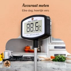 Suikerthermometer Digitaal – Kookthermometer – Vleesthermometer – Kerntemperatuurmeter – Draadloos – Thermometer Ook Geschikt Voor Vlees, BBQ, Oven 9 Suikerthermometer Digitaal – Kookthermometer – Vleesthermometer – Kerntemperatuurmeter – Draadloos – Thermometer Ook Geschikt Voor Vlees, BBQ, Oven -Bol Waterkoker Winkel 1200x1200 396