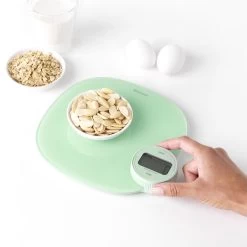 Brabantia Tasty+ Keukenweegschaal Digitaal - Geen Batterij Nodig - Jade Green -Bol Waterkoker Winkel 1200x1200 406