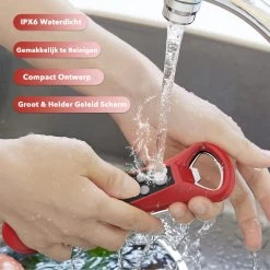 DOWO® - Digitale Thermometer – Oventhermometer – Suikerthermometer Digitaal – Kernthermometer – Keukenthermometer – Voedselthermometer – Thermometer Ook Geschikt Als Voor Vlees, BBQ, Oven -Bol Waterkoker Winkel 1200x1200 411