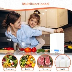 Lekro Digitale Precisie Keukenweegschaal – Weegschaal Keuken - 1gr Tot 15kg – Tarra Functie - Wit 6 Lekro Digitale Precisie Keukenweegschaal – Weegschaal Keuken - 1gr Tot 15kg – Tarra Functie - Wit -Bol Waterkoker Winkel 1200x1200 452