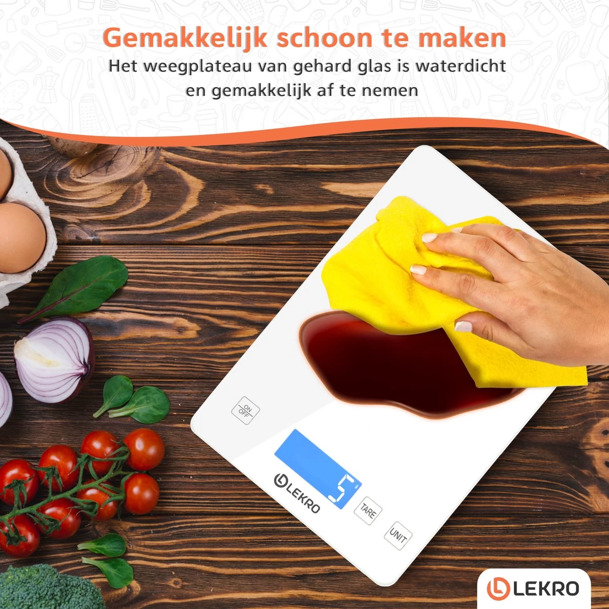 Lekro Digitale Precisie Keukenweegschaal – Weegschaal Keuken - 1gr tot 15kg – Tarra Functie - Wit Lekro Digitale Precisie Keukenweegschaal – Weegschaal Keuken - 1gr Tot 15kg – Tarra Functie - Wit -Bol Waterkoker Winkel 1200x1200 453