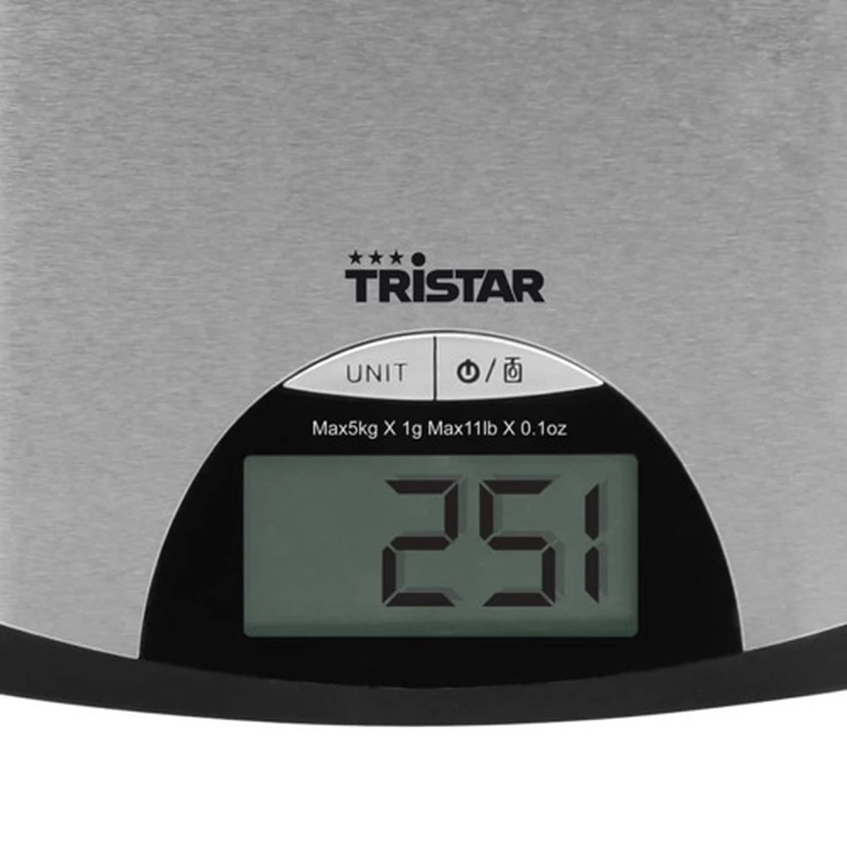 Tristar KW-2435 Keukenweegschaal – 5 kilogram – Weegschaal keuken digitaal - RVS Tristar KW-2435 Keukenweegschaal – 5 Kilogram – Weegschaal Keuken Digitaal - RVS -Bol Waterkoker Winkel 1200x1200 458
