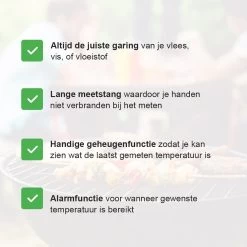 Lynnz® Digitale Thermometer Met Draad - Kernthermometer - Bbq Accesoires - Suikerthermometer - Vleesthermometer - Oventhermometer - Digitaal -Bol Waterkoker Winkel 1200x1200 528