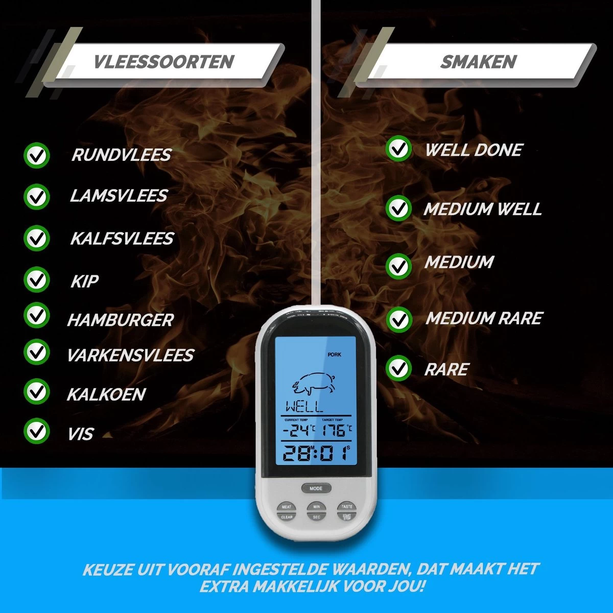 Mancor Digitale Vleesthermometer - Keukenthermometer Mancor Digitale Vleesthermometer - Keukenthermometer -Bol Waterkoker Winkel 1200x1200 551