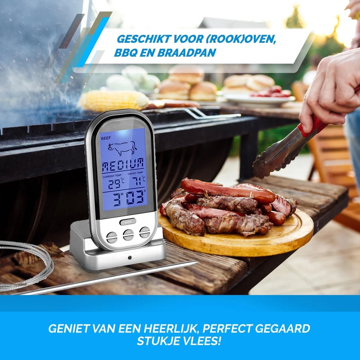 Mancor Digitale Vleesthermometer - Keukenthermometer Mancor Digitale Vleesthermometer - Keukenthermometer -Bol Waterkoker Winkel 1200x1200 552