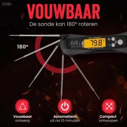 GrillX Vleesthermometer - BBQ Thermometer Digitaal - Keukenthermometer Draadloos - Kernthermometer - Voedselthermometer 4 GrillX Vleesthermometer - BBQ Thermometer Digitaal - Keukenthermometer Draadloos - Kernthermometer - Voedselthermometer -Bol Waterkoker Winkel 1200x1200 563