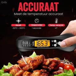 GrillX Vleesthermometer - BBQ Thermometer Digitaal - Keukenthermometer Draadloos - Kernthermometer - Voedselthermometer 5 GrillX Vleesthermometer - BBQ Thermometer Digitaal - Keukenthermometer Draadloos - Kernthermometer - Voedselthermometer -Bol Waterkoker Winkel 1200x1200 564