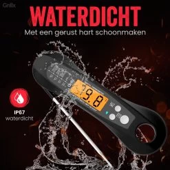 GrillX Vleesthermometer - BBQ Thermometer Digitaal - Keukenthermometer Draadloos - Kernthermometer - Voedselthermometer 6 GrillX Vleesthermometer - BBQ Thermometer Digitaal - Keukenthermometer Draadloos - Kernthermometer - Voedselthermometer -Bol Waterkoker Winkel 1200x1200 565