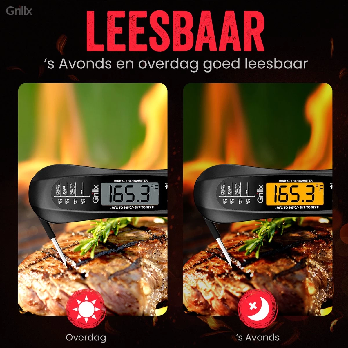 GrillX Vleesthermometer - BBQ Thermometer Digitaal - Keukenthermometer Draadloos - Kernthermometer - Voedselthermometer GrillX Vleesthermometer - BBQ Thermometer Digitaal - Keukenthermometer Draadloos - Kernthermometer - Voedselthermometer -Bol Waterkoker Winkel 1200x1200 566