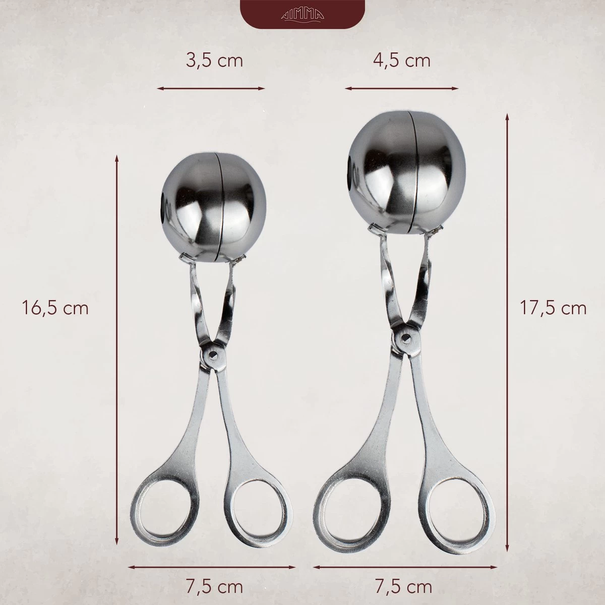 Nimma® Gehaktballen Maker - Set van 2 - Groot en Klein - Gehaktballen Maker Tang / Lepel - RVS Nimma® Gehaktballen Maker - Set Van 2 - Groot En Klein - Gehaktballen Maker Tang / Lepel - RVS -Bol Waterkoker Winkel 1200x1200 578