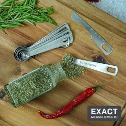 BOTC Maatbeker Set - 11-Delige - Meetlepels - Measuring Spoons - Maatschepjes - RVS -Bol Waterkoker Winkel 1200x1200 595