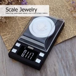 Imtex Precisieweegschaal 50 G / 0,001 Gram - Milligram-Weegschaal - Zakweegschaal - Laboratoriumweegschaal Met LCD-Display - Brievenweegschaal - Professionele Digitale Weegschaal - Goudweegschaal - Zwart -Bol Waterkoker Winkel 1200x1200 655