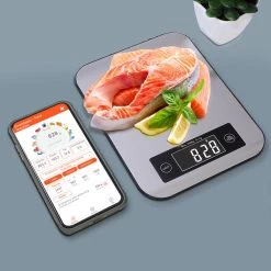 Smart Nutrition Scale - Keukenweegschaal - Digitaal & Bluetooth - APP Voor Android En IOS - Maximum Capaciteit 5 KG -Bol Waterkoker Winkel 1200x1200 662